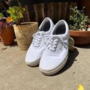 Era Vans, White ⚪️ Size 9.5 Mens